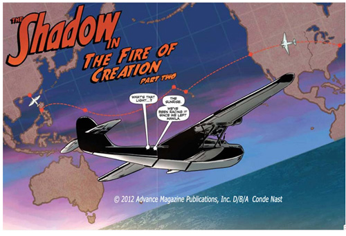 Pan Am China Clipper in "The Shadow in the Fire of Creation" 