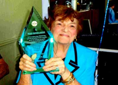 Pan Am AWARE award Mary Goshgarian