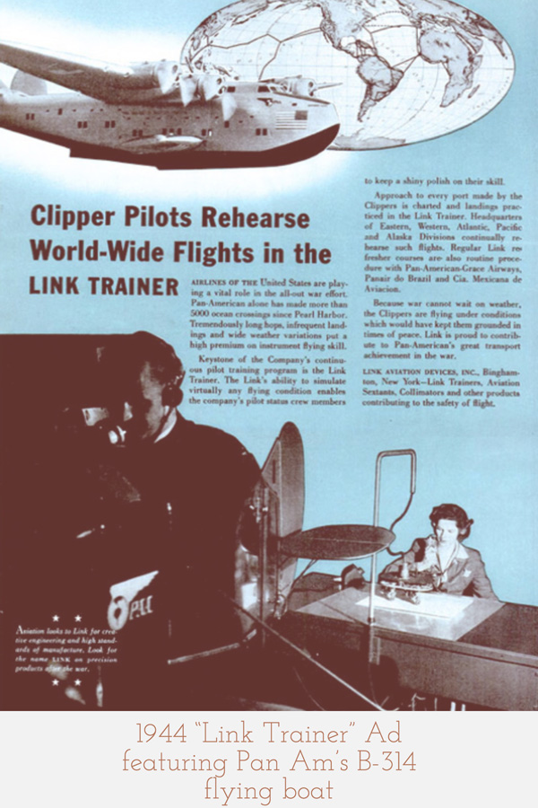 3 1944 Link Ad Pan Am B 314 rsz