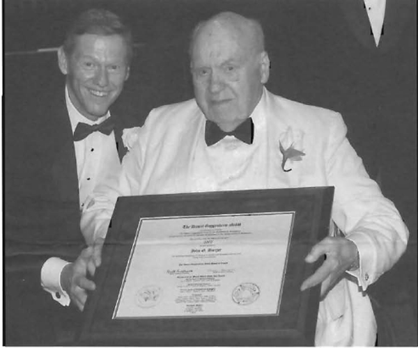 Borger with Guggenheim Award 2002