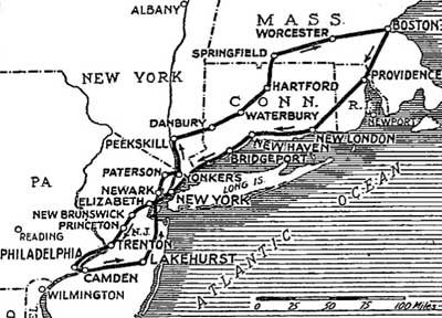 Proposed Route of the Hindenburg blog