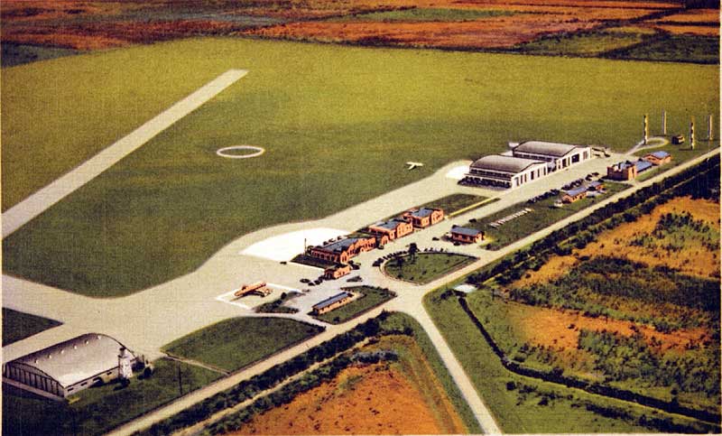 Brownsville PAA Airport Terminal 1930