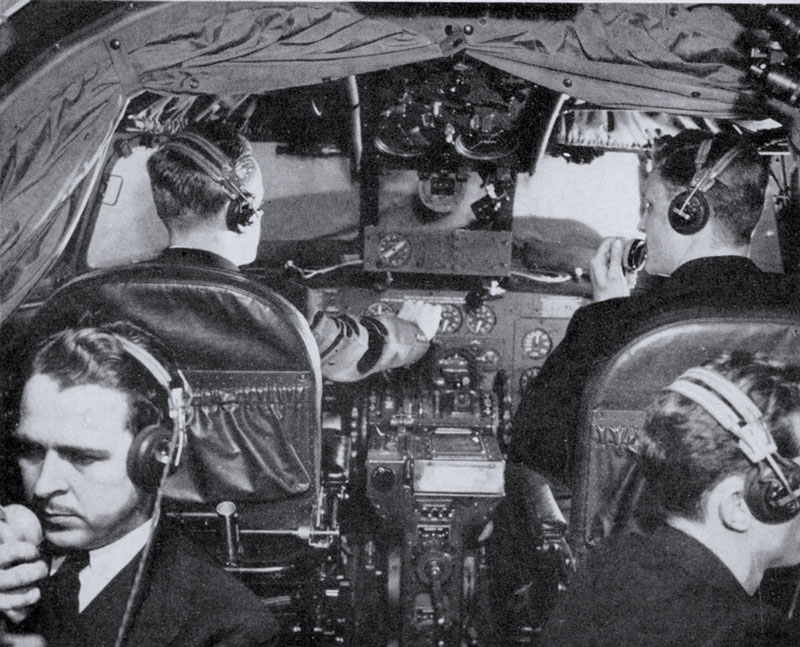 Pan Am Constellation Cabin Crew and Controls
