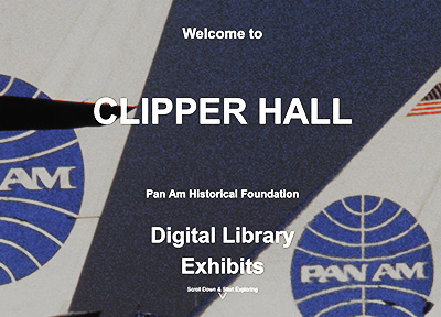 Clipper Hall Landing page image of Boeing 747 tails