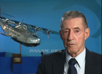 Pan Am Flying Boat Pilot - Captain Bob Howard, 1992 photo (PAHF Collection)