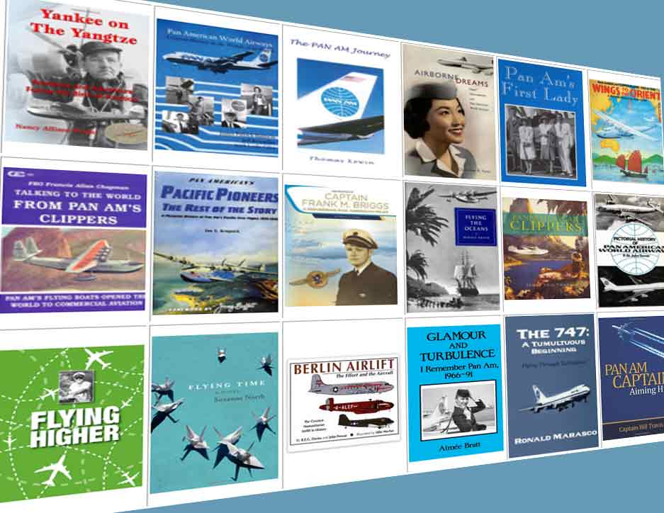 Pan Am Reference / Classic books / Biographies & Memoirs / Fiction/ Non-Fiction / Pictorial / Related 
