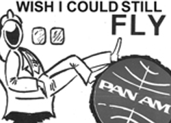 Pan Am cartoon: Wish I could still fly Pan Am