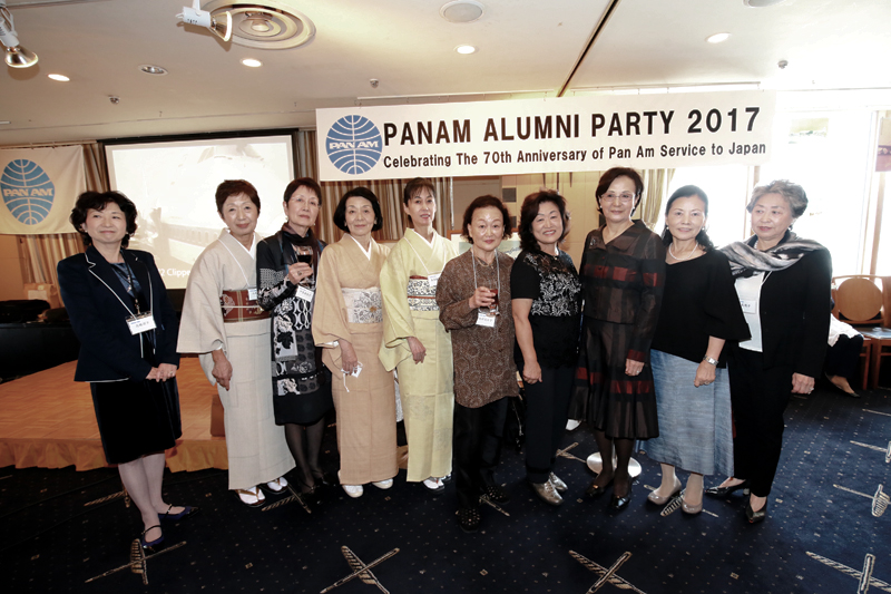 2017 World Wings International group at the Pan Am Alumni Japan Reunion