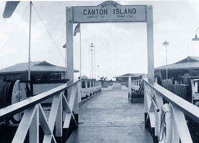 Canton Island Dock blog