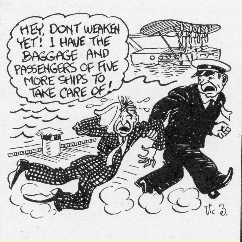 Dont Weaken Yet Cartoon by Vic Zimmerman Cartoon PAAW Feb 35 p4 PAHF Collection