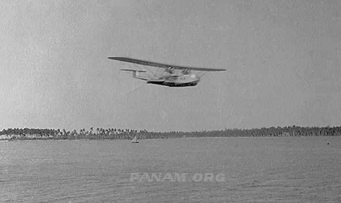 Pan Am  Commodore in Flight, PAHF Matthay Collection