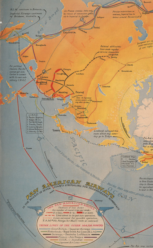 Map1 Portion of Pan American Airways Route Library of Congress Cartographic Division rsz