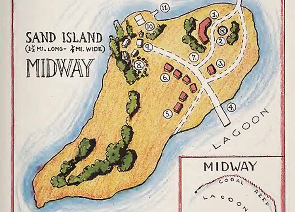 After completion: Midway illustration c. 1939 from "Timmy Rides the China Clipper" by Carol Nye