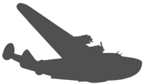 Pan Am Boeing 314 in silhouette