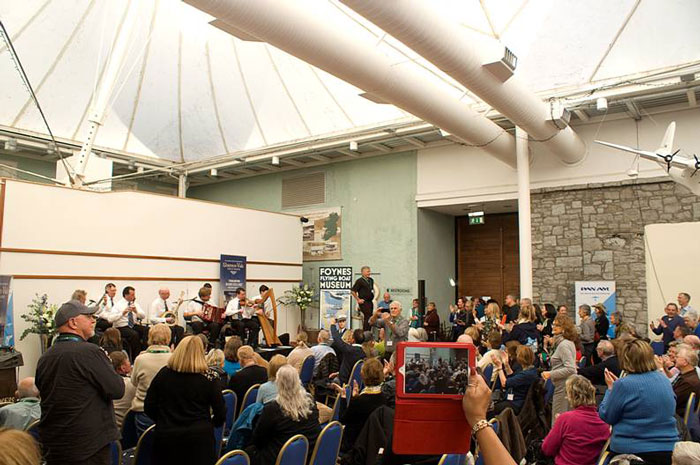 Audience at Pan Am Reunion Foynes Flying Boat Musuem Photo copyright Robert A. Genna