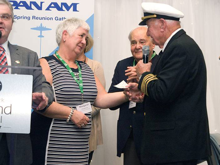 Pan Am Reunion Margaret OShaughnessy Don Cooper and Tom Carroll Pan Am Heritage Foundation Photo copyright Robert Genna
