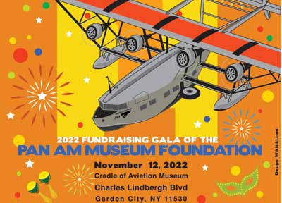 PAMF Gala November 12, 2022, Cradle of Aviation Museum, Garden City NY