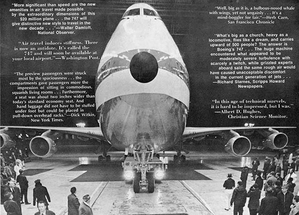First Jumbo delivered