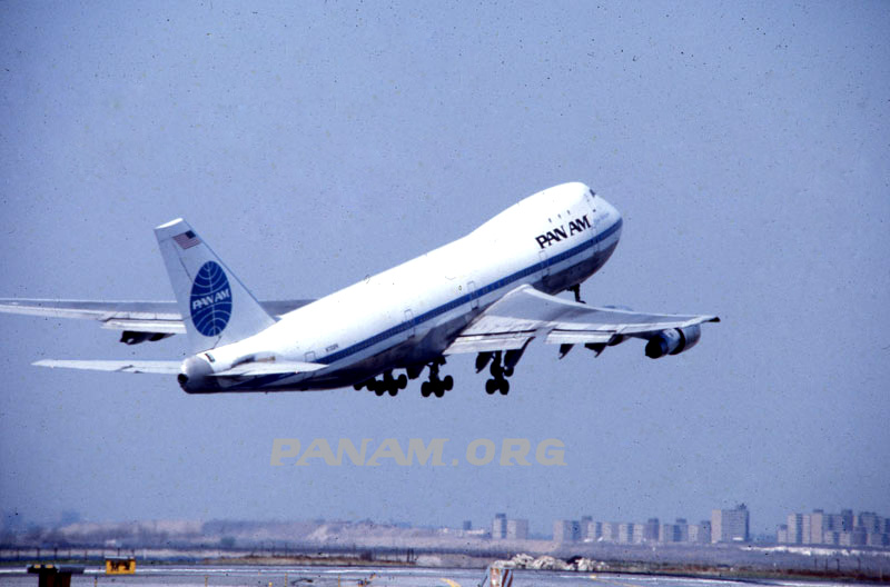Pan Am 747 JFK Takeoff photo by Paul Friend