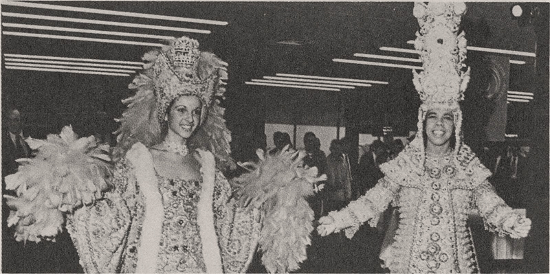 3 Carnival costumes at Dedication