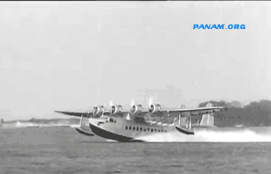 Pan Am Brazilian Clipper S 42 landing 1934