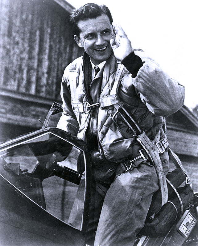 4. Capt. Charles F. BLAIR Jr. Brigadier General USAFR in Mustang