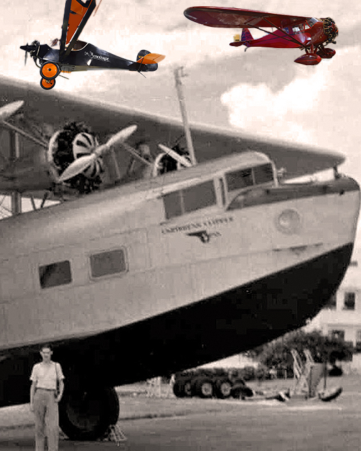 Aerial Hijackers: Pan Am Caribbean Clipper and Two Monocoupes, 1933
