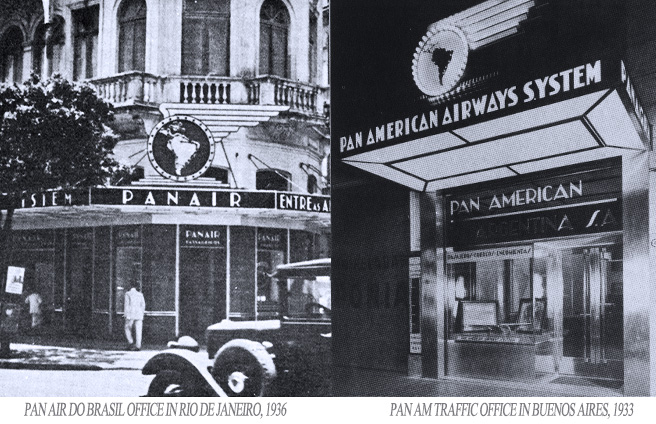 Pan Ams Art Deco offices in South America, c. 1930s