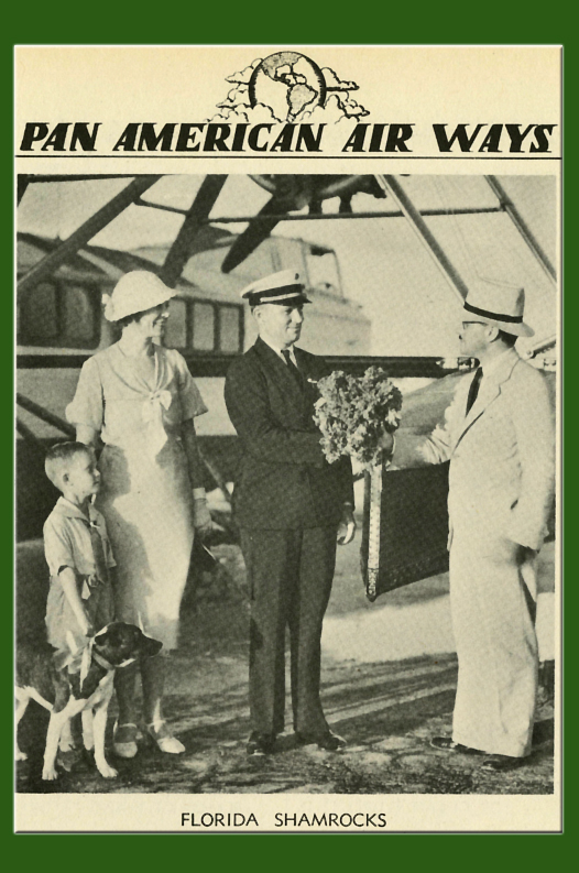 "Miami Shamrocks," received by ROD Sullivan in Miami, St. Patrick's Day, 1933 -- "It's spinach!"