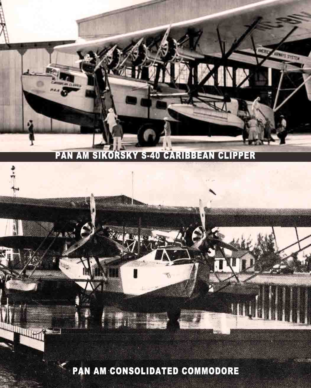 Pan Am flying boats 1930s