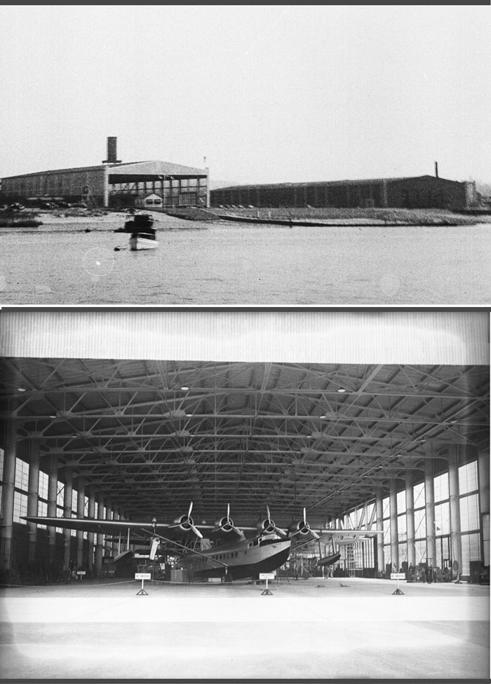 Port Washington Hangars c1937 George Sioros PAHFJohnson Collection rsz