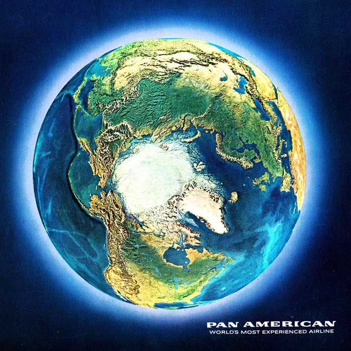 Pan Am geophysical representation Polar Route