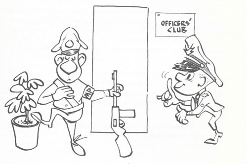 Image 4 Bill Seeman Cartoon Officers Club A Shot History of Aviation p67