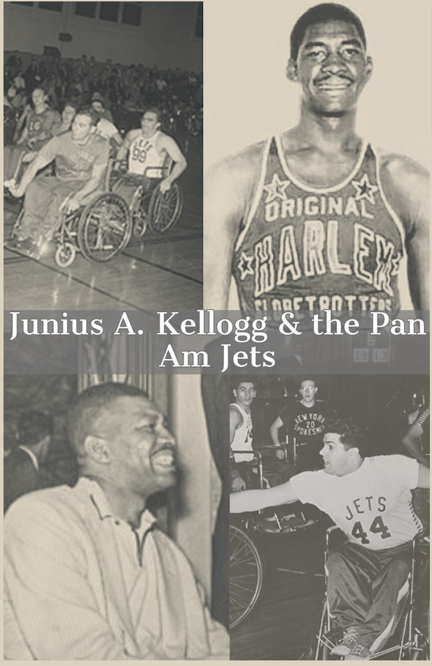 Basketball star Junius A. Kellogg & the Pan Am Jets basketball team montage