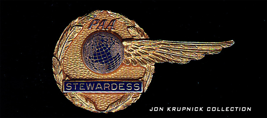 Pan American Airlines 1960's hat badge.