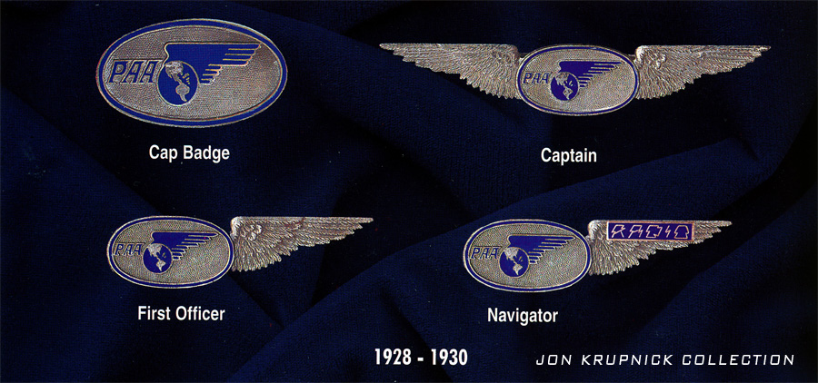 1 1928 1930 Jon Krupnick Collection Pan Am Employee Pins rsz