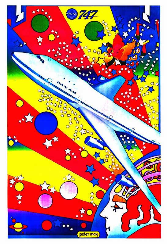 Pan Am B747 Peter Max 1970s rsz