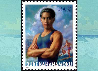 US Postage Stamp Duke Kahanmoku 2002 media rsz