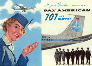 Pan Am Jet Clipper brochure 1958