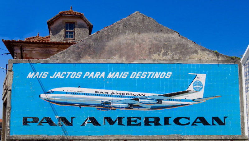 Pan Am building tile billboard