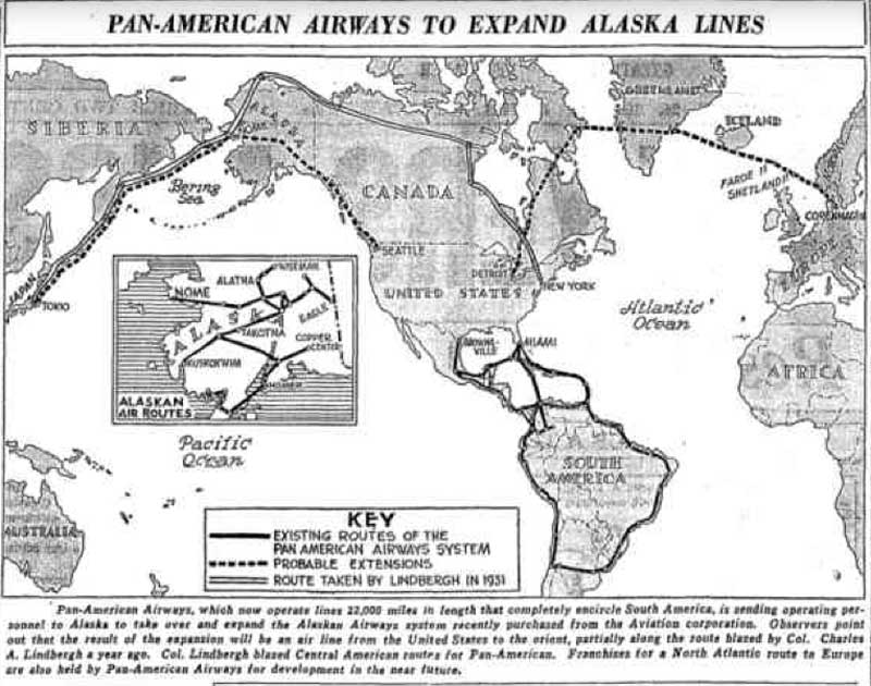 Pan American Airways To Expand Alaska