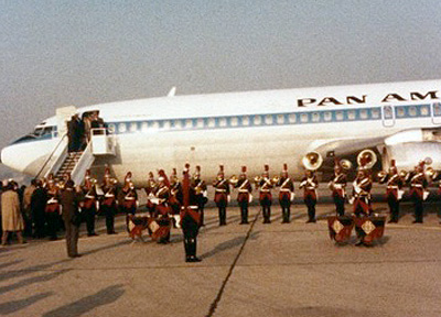 Pan Am First Jet to Paris, 1958