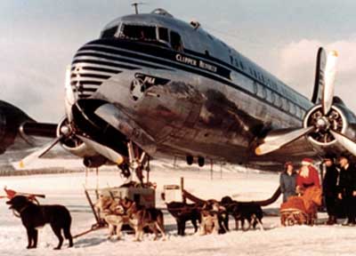 Pan Am in Fairbanks Alaska 1946