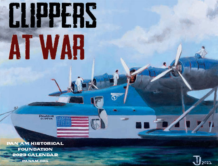 2023 Calendar Clippers at War by Thor Johnson