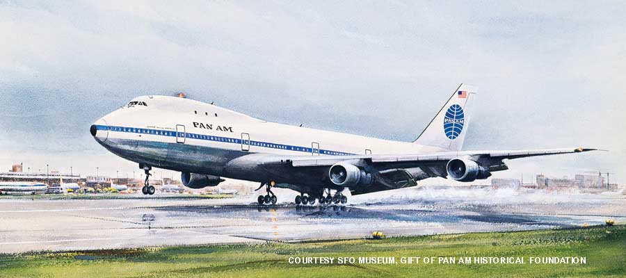 McCoy 747 painting SFO Museum credit