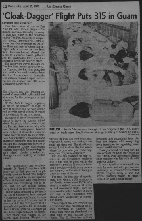 Lamb article Pan Am Saigon Vietnam page 2