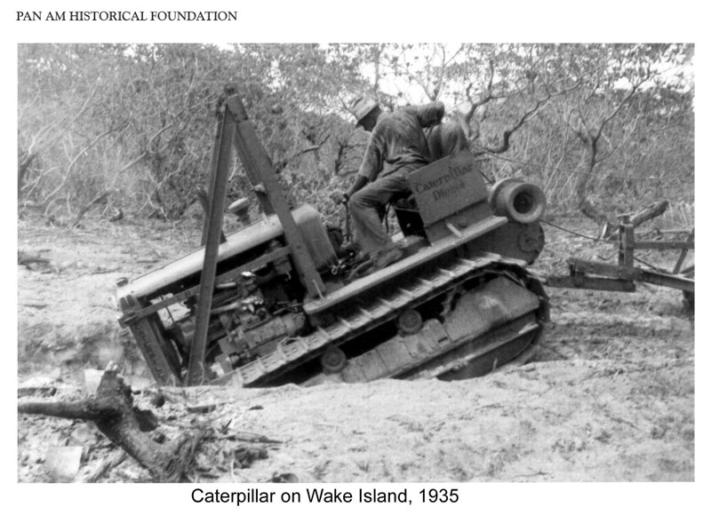 5 Tractor working on Wake 1935