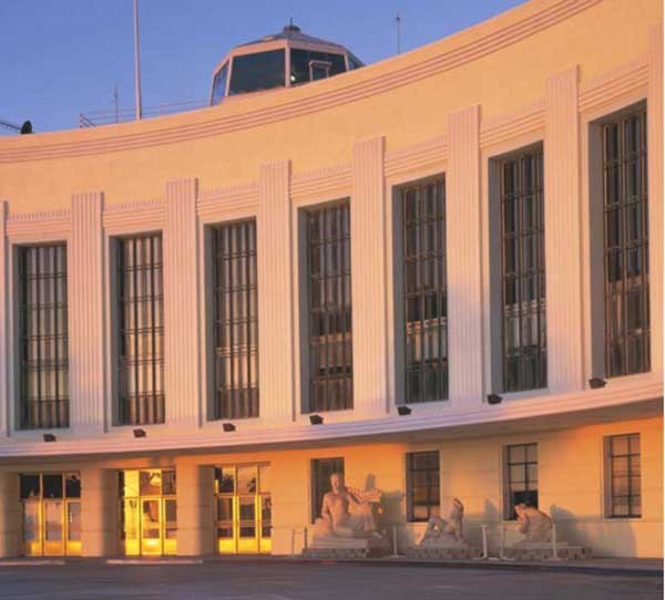 Pan Am Treasure Island flying boat terminal front