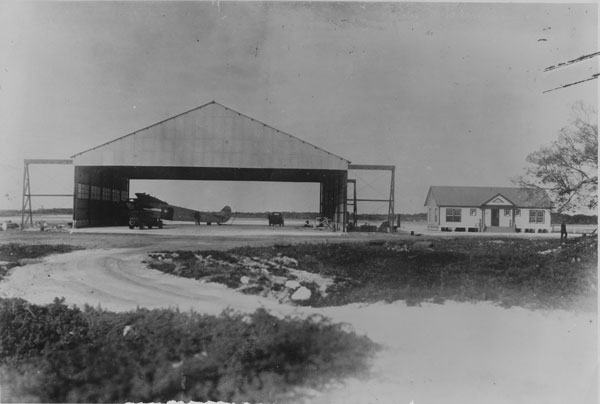 3 Fokker General Machado in Hanger Key West