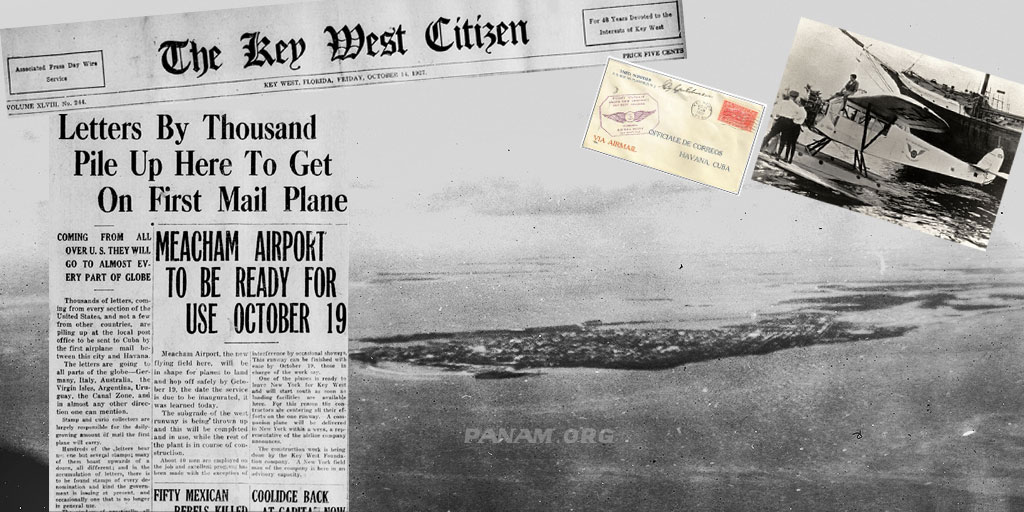 October 19 1927 Pan Ams First Flight to Cuba